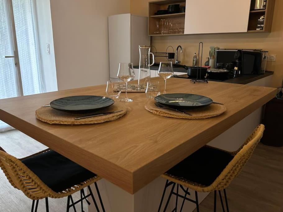 Appartement Moderne Avec Jardin Et Parking Vannes Extérieur photo